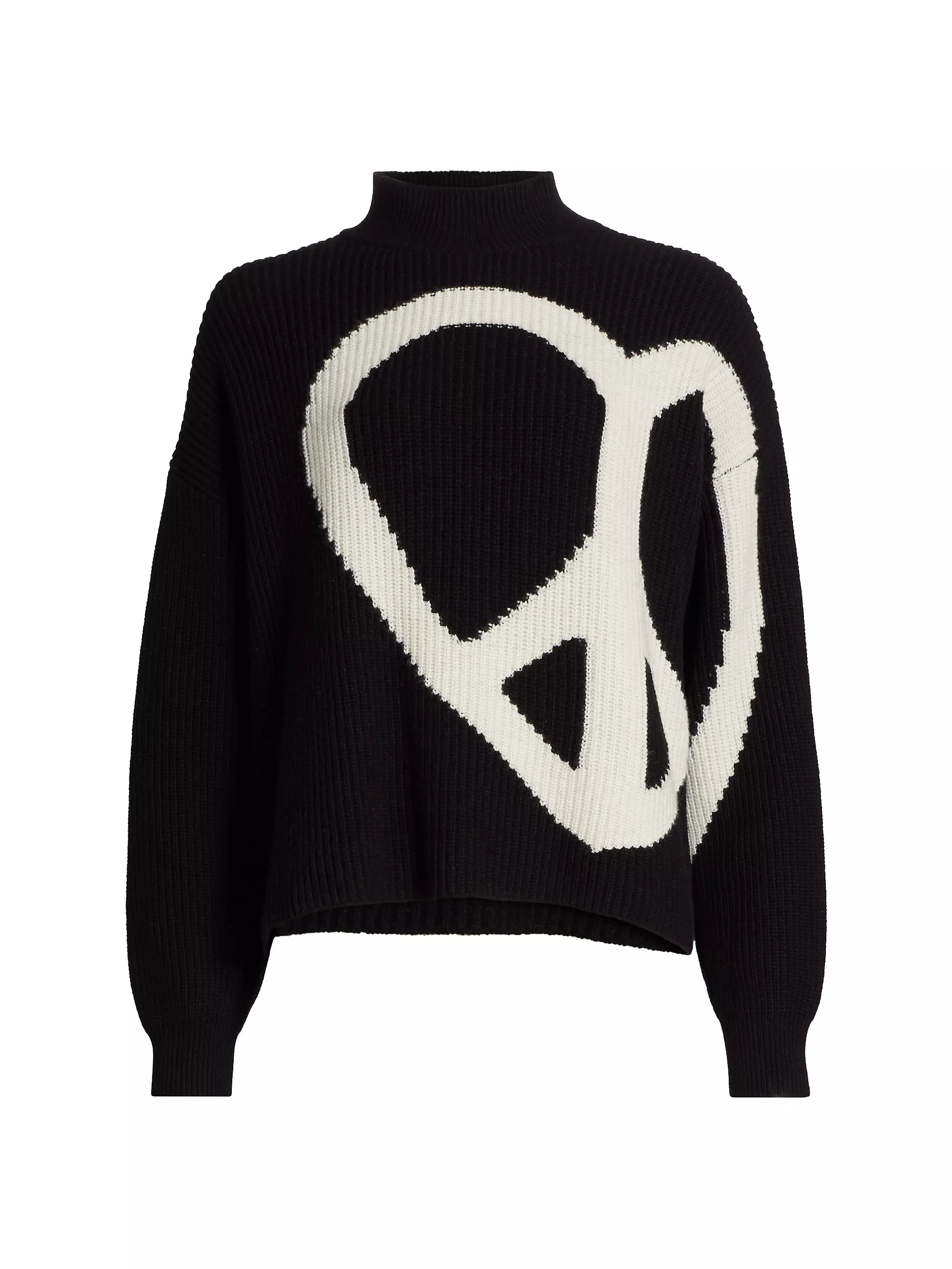 PEACE HEART SWEATER