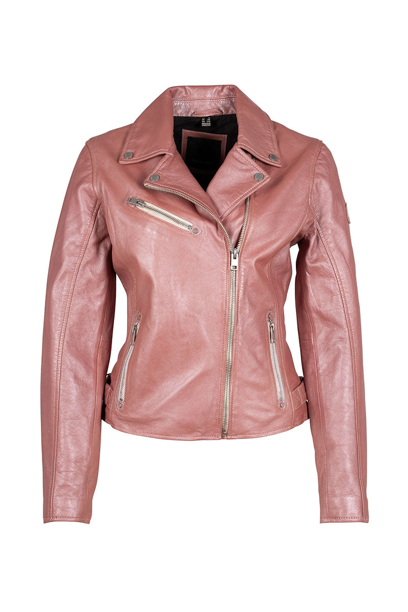 METALLIC MOTO JACKET