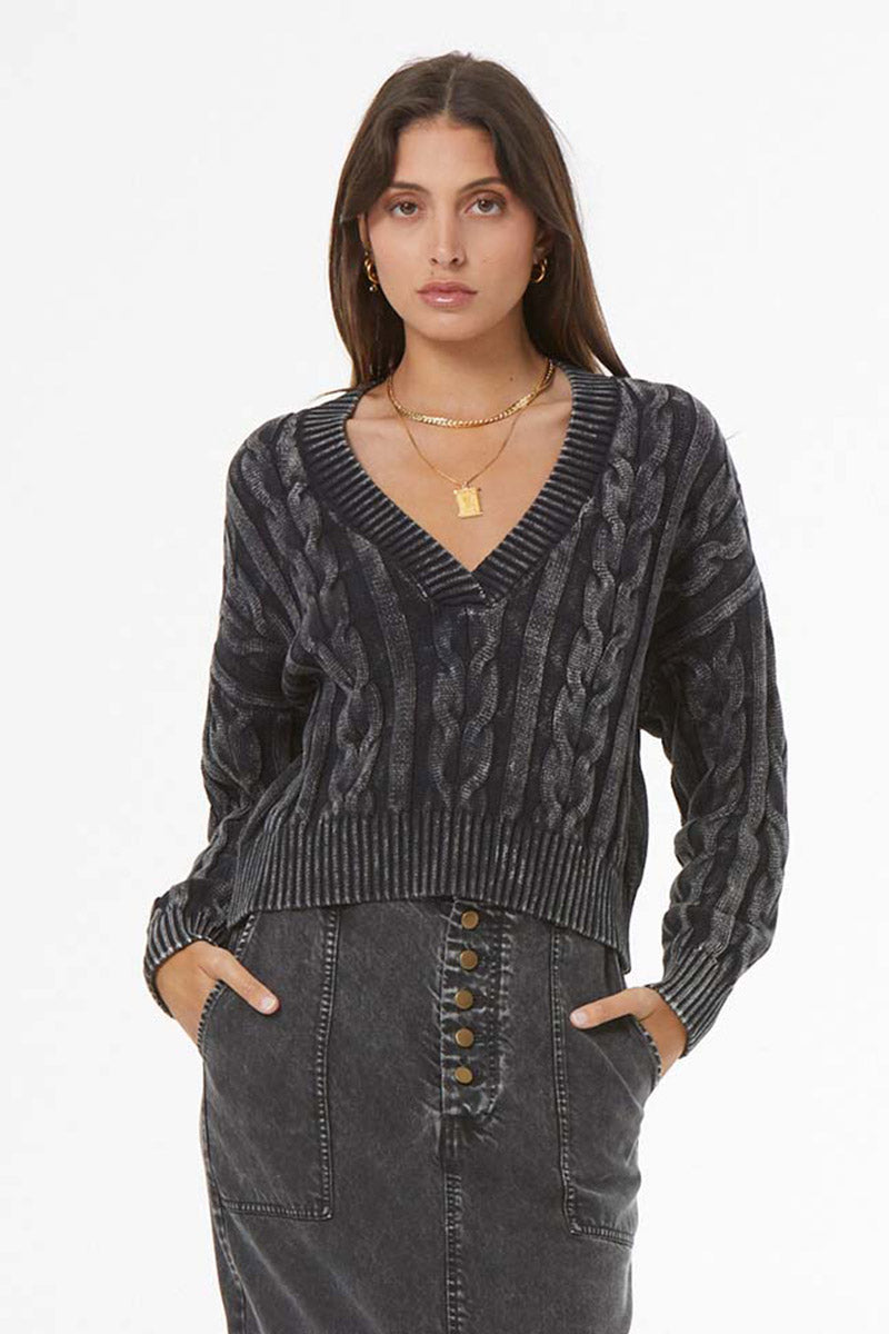 ELLERY CABLE SWEATER