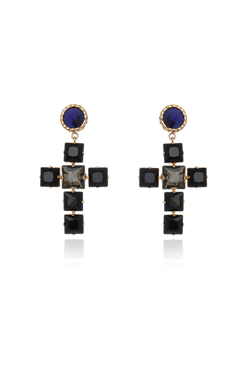 DIVINE CROSS EARRING