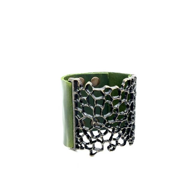 Honeycomb Bracelet: Black