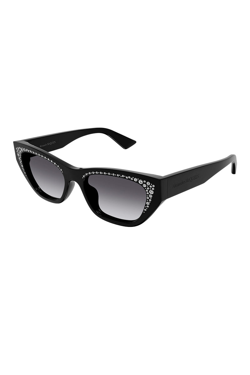 A. MCQUEEN PAVE CRYSTAL CATEYE - AM0465S