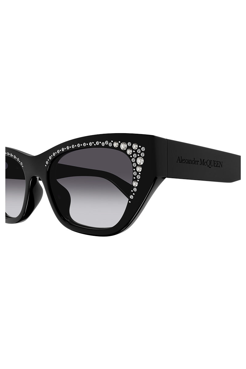 A. MCQUEEN PAVE CRYSTAL CATEYE - AM0465S