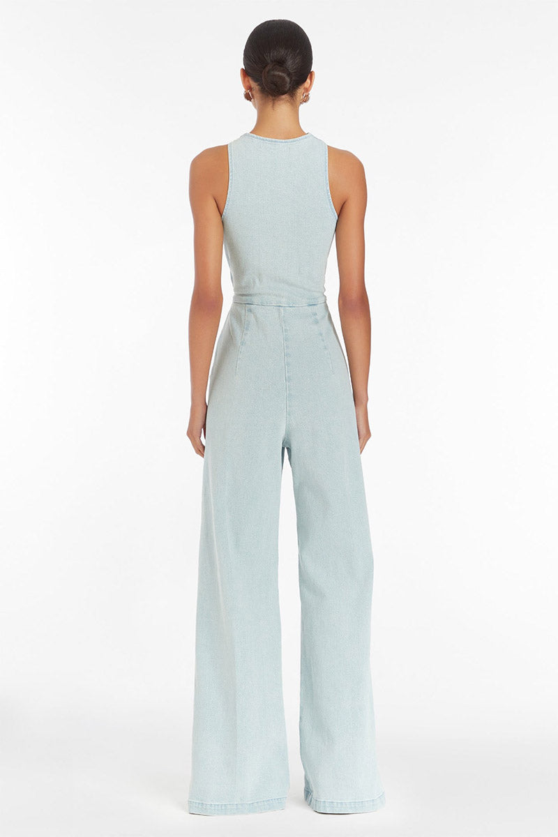 ETHAN DENIM JUMPSUIT