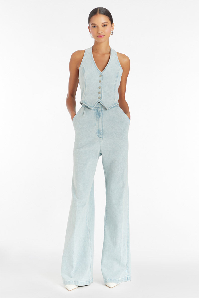 ETHAN DENIM JUMPSUIT