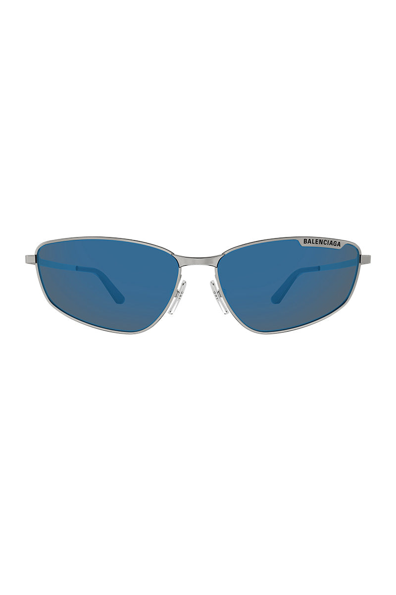 BALENCIAGA METAL "THE TAG" SUNGLASSES - BB0277S