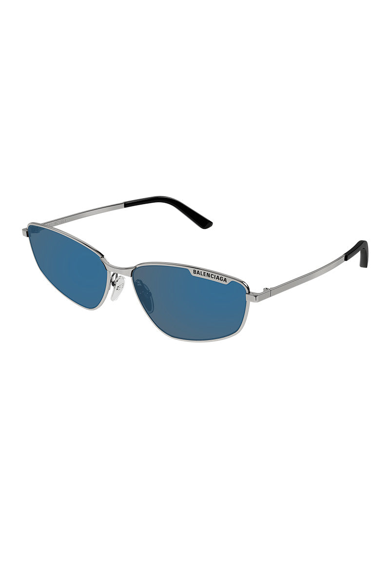 BALENCIAGA METAL "THE TAG" SUNGLASSES - BB0277S