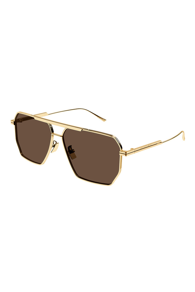 BOTTEGA METAL FRAME SUNGLASSES - BV1012S