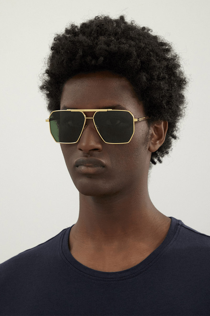 BOTTEGA METAL FRAME SUNGLASSES - BV1012S