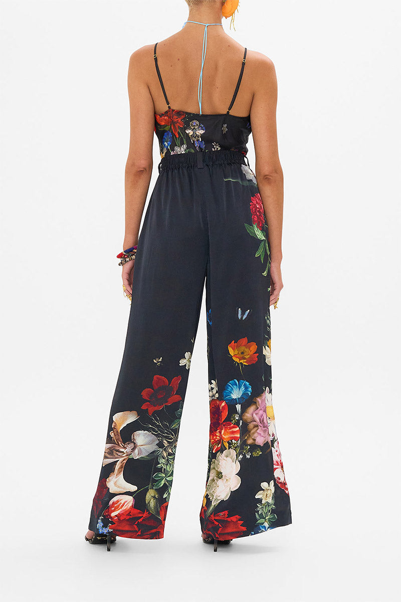 WIDE LEG WAISTED PANT