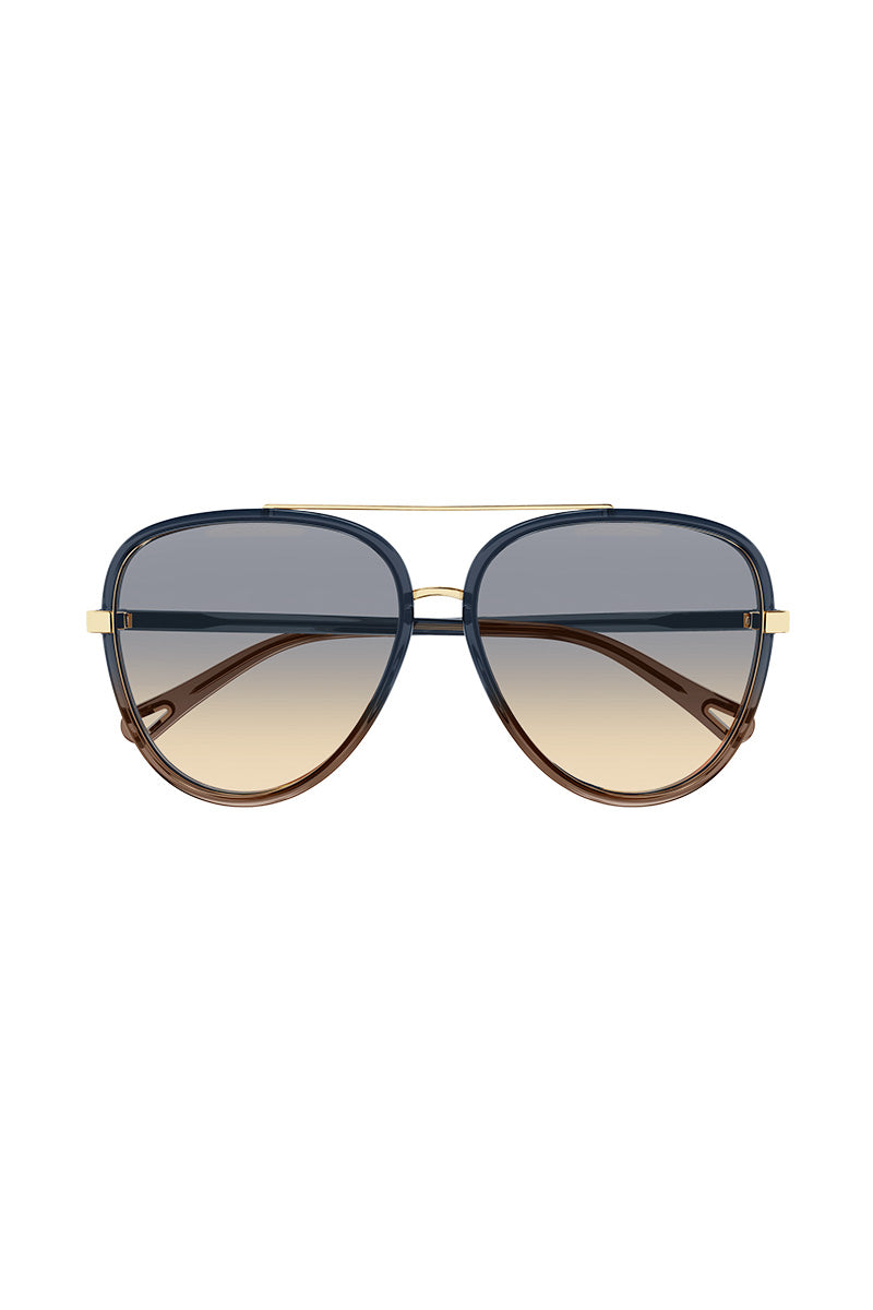 CHLOE PILOT FRAME SUNGLASSES - CH0129S