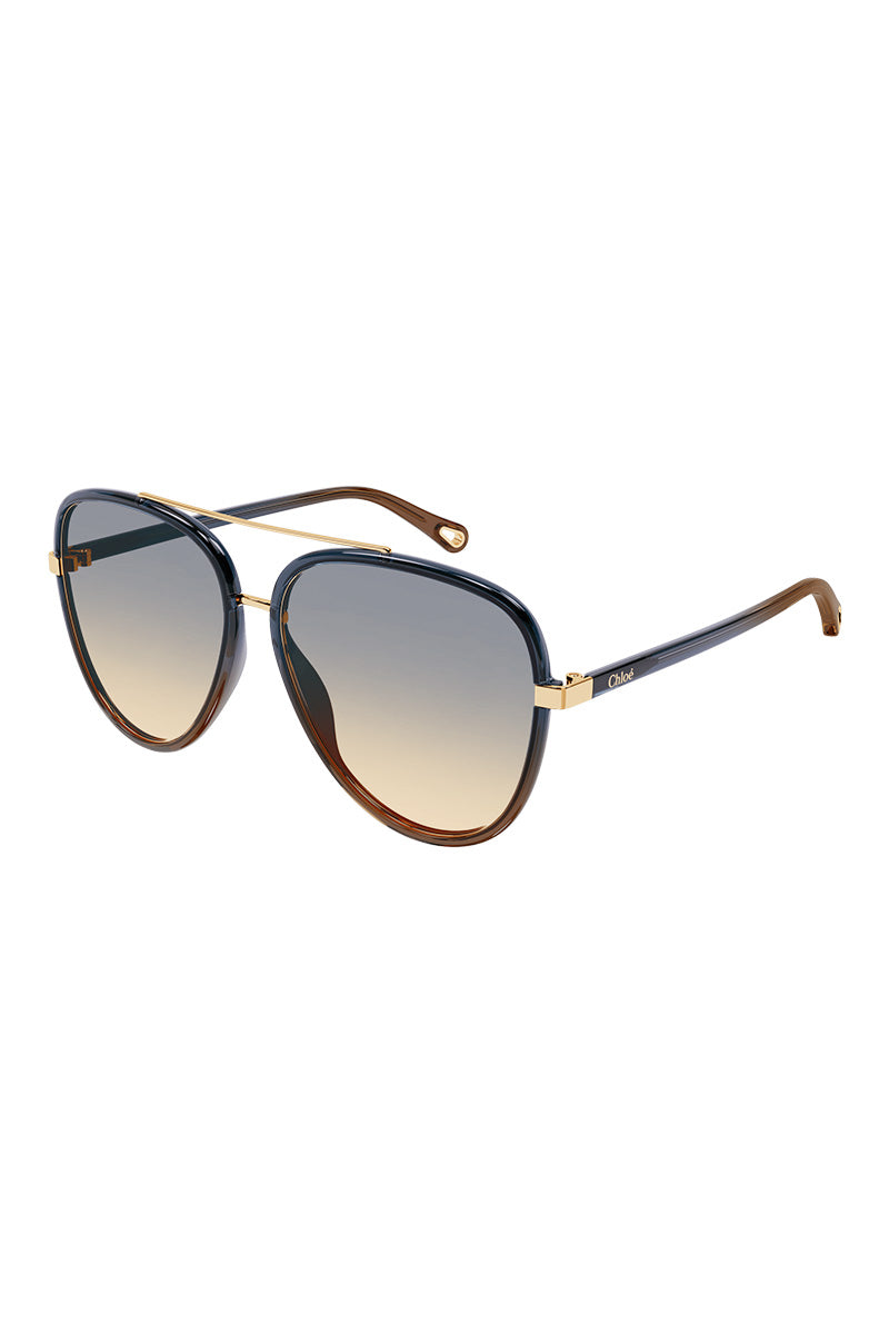 CHLOE PILOT FRAME SUNGLASSES - CH0129S