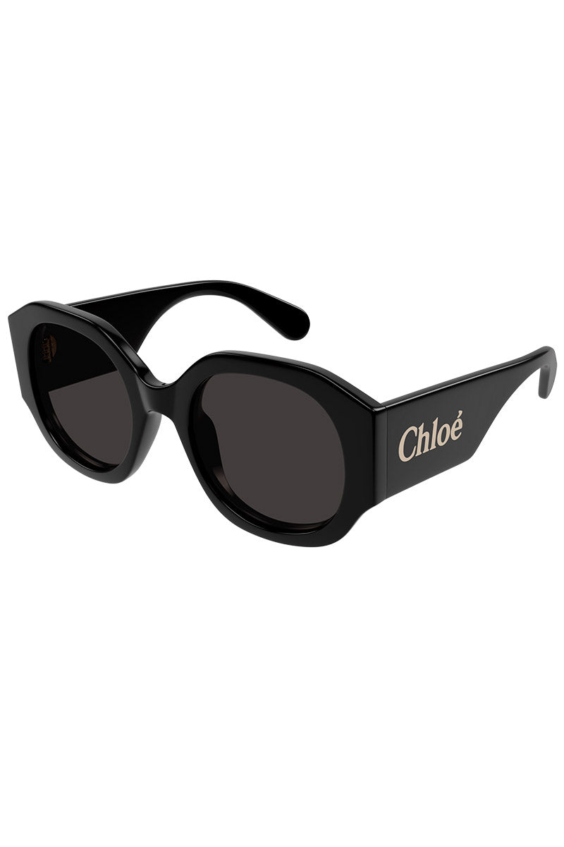 CHLOE BOLD ACETATE ROUND SUNGLASSES - CH0234S