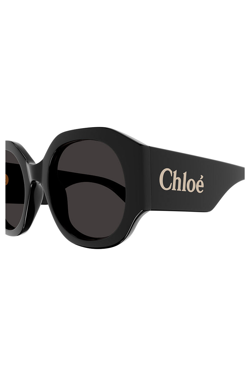 CHLOE BOLD ACETATE ROUND SUNGLASSES - CH0234S