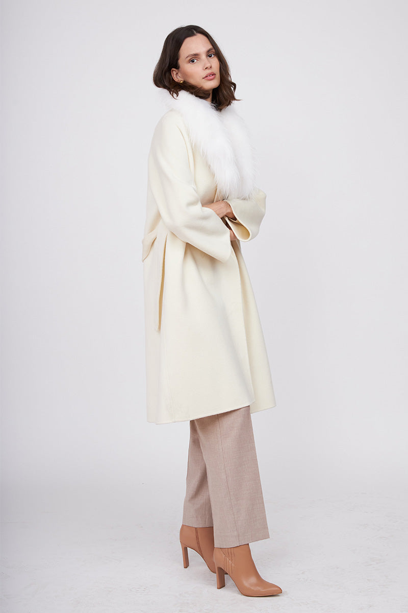 SHAWL COLLAR COAT