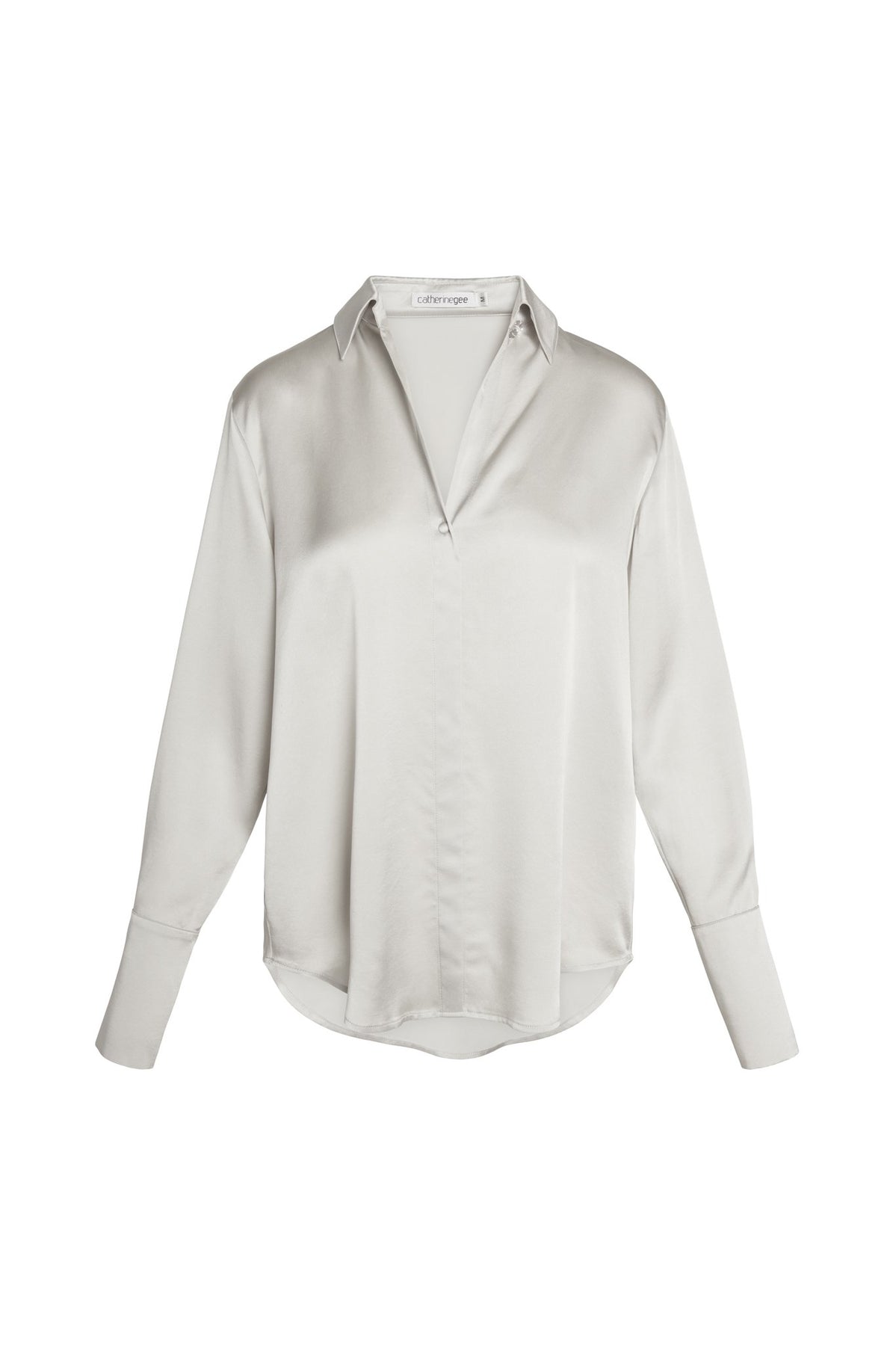 DARIA FRENCH CUFF SILK BLOUSE