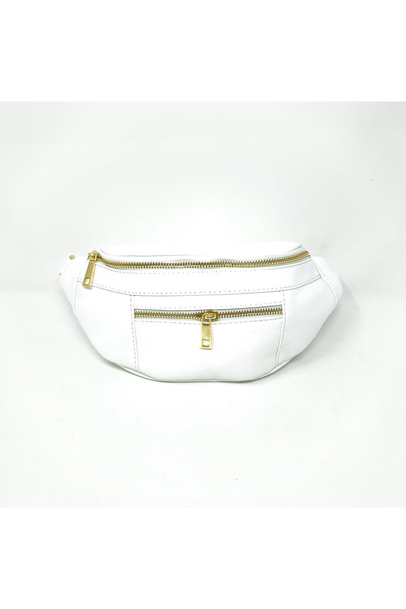 LEATHER FANNY PACK