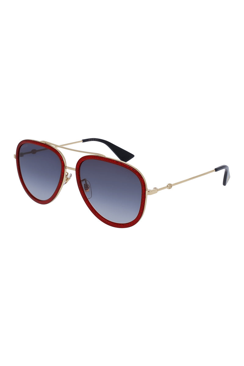 GUCCI METAL SUNGLASSES - GG0062S