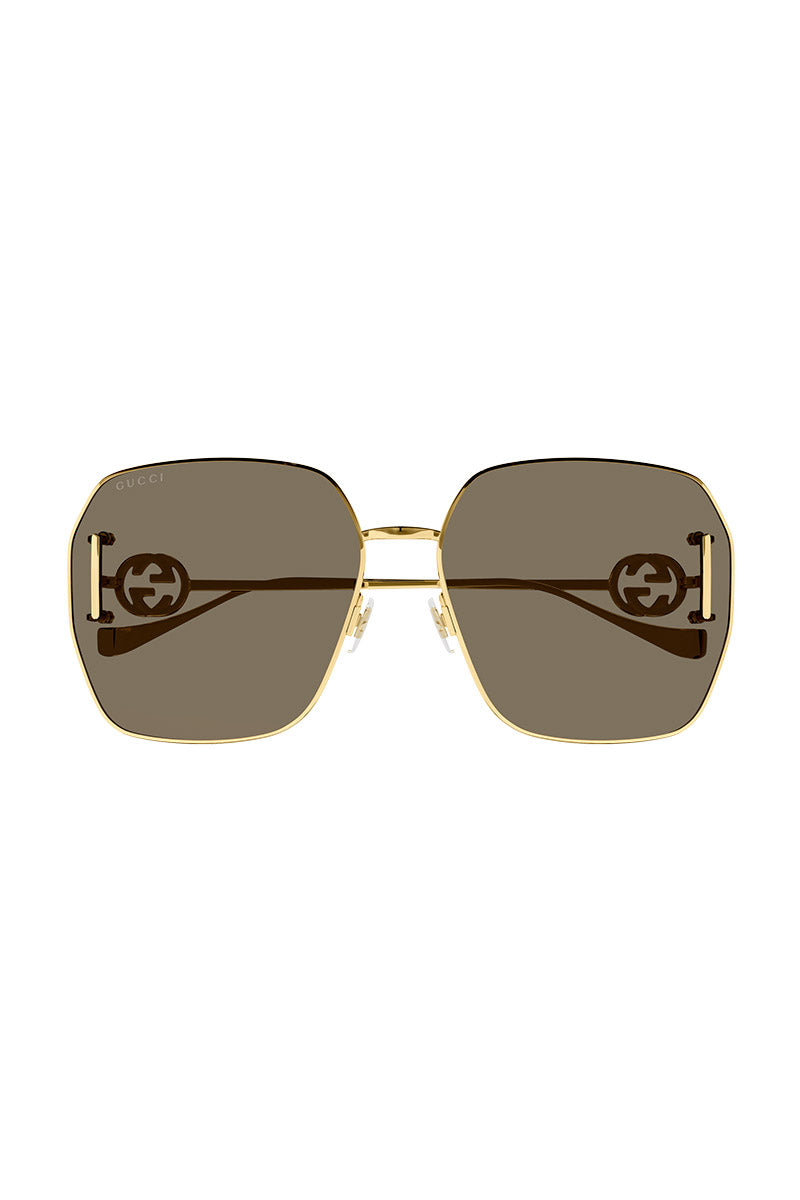 GG LOGO TEMPLE SUNGLASSES - GG1207SA