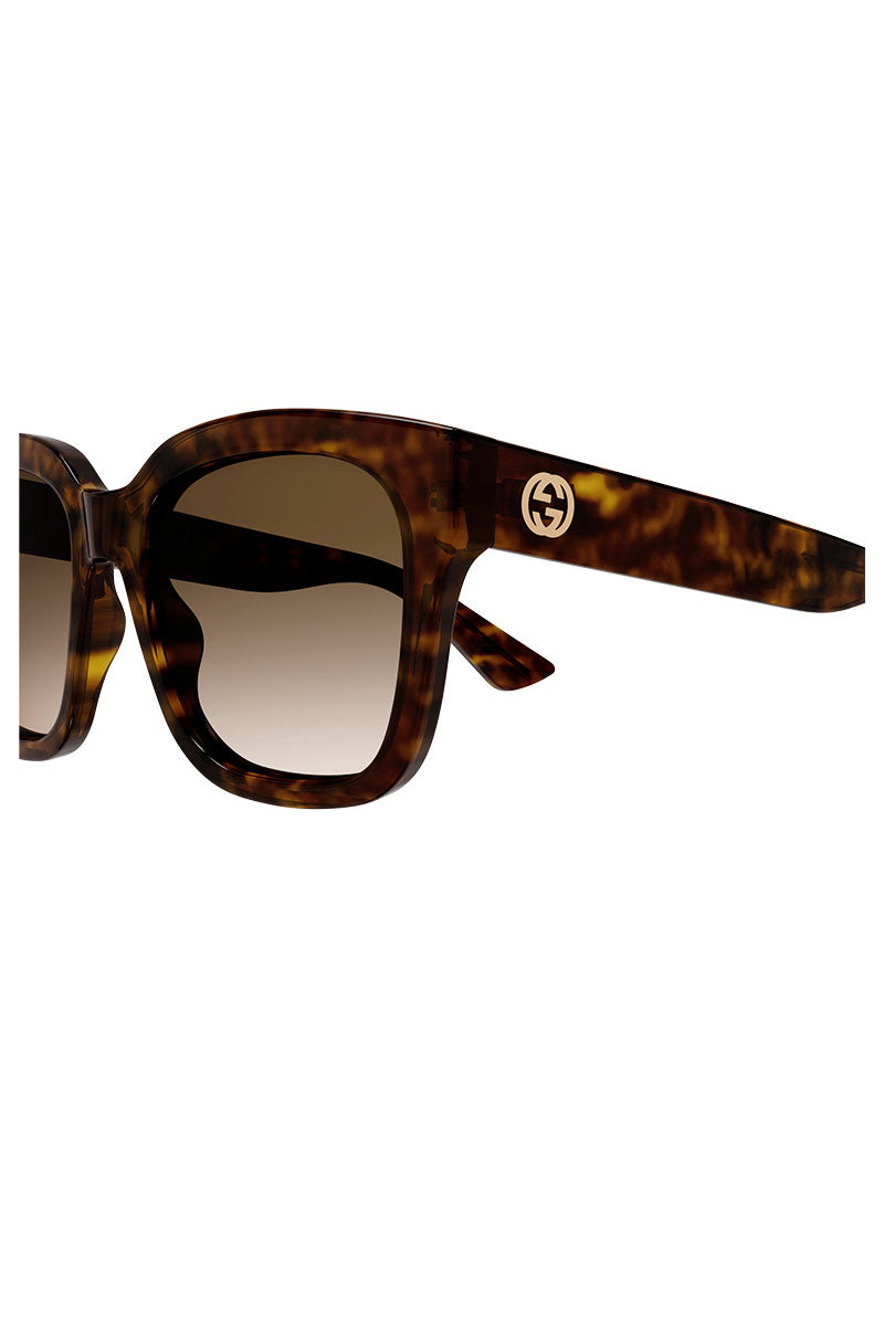 GUCCI OVERSIZED SQ SHAPE SUNGLASSES - GG1338S