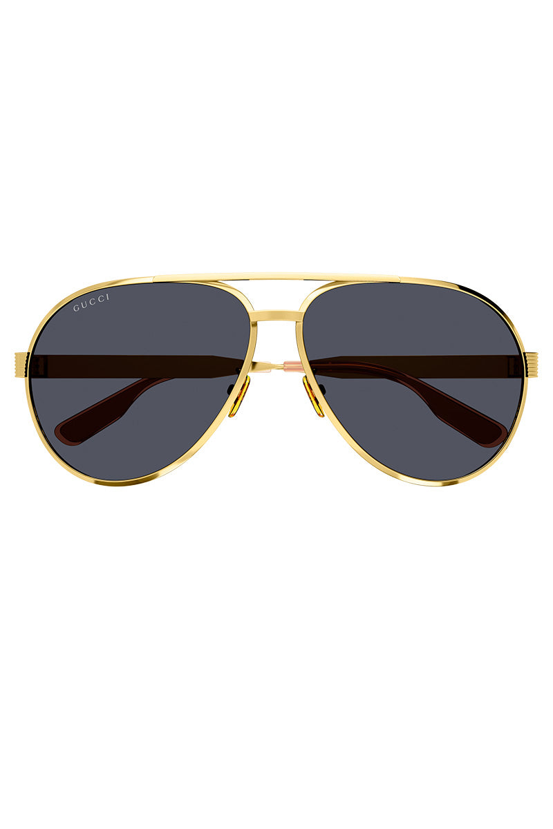 GUCCI DBL BRIDGE PILOT SUNGLASSES - GG1513S