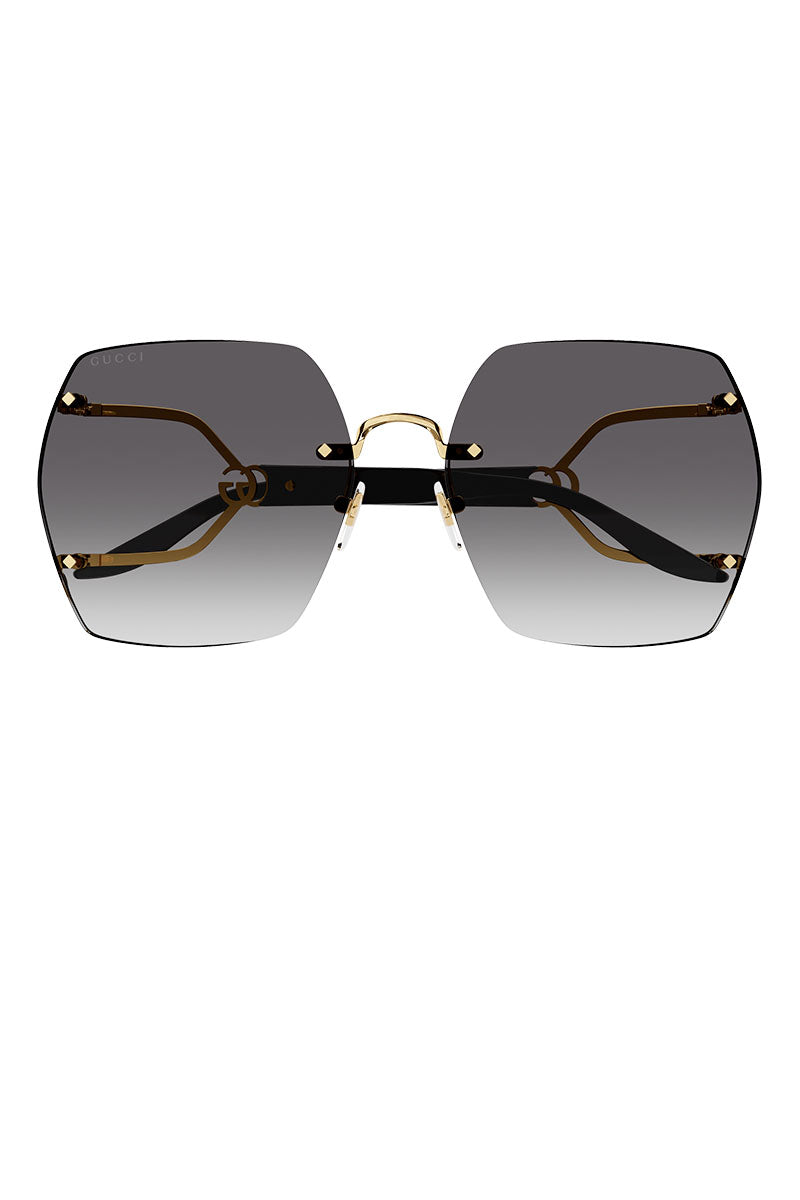 GUCCI FORK TEMPLE SUNGLASSES - GG1562S