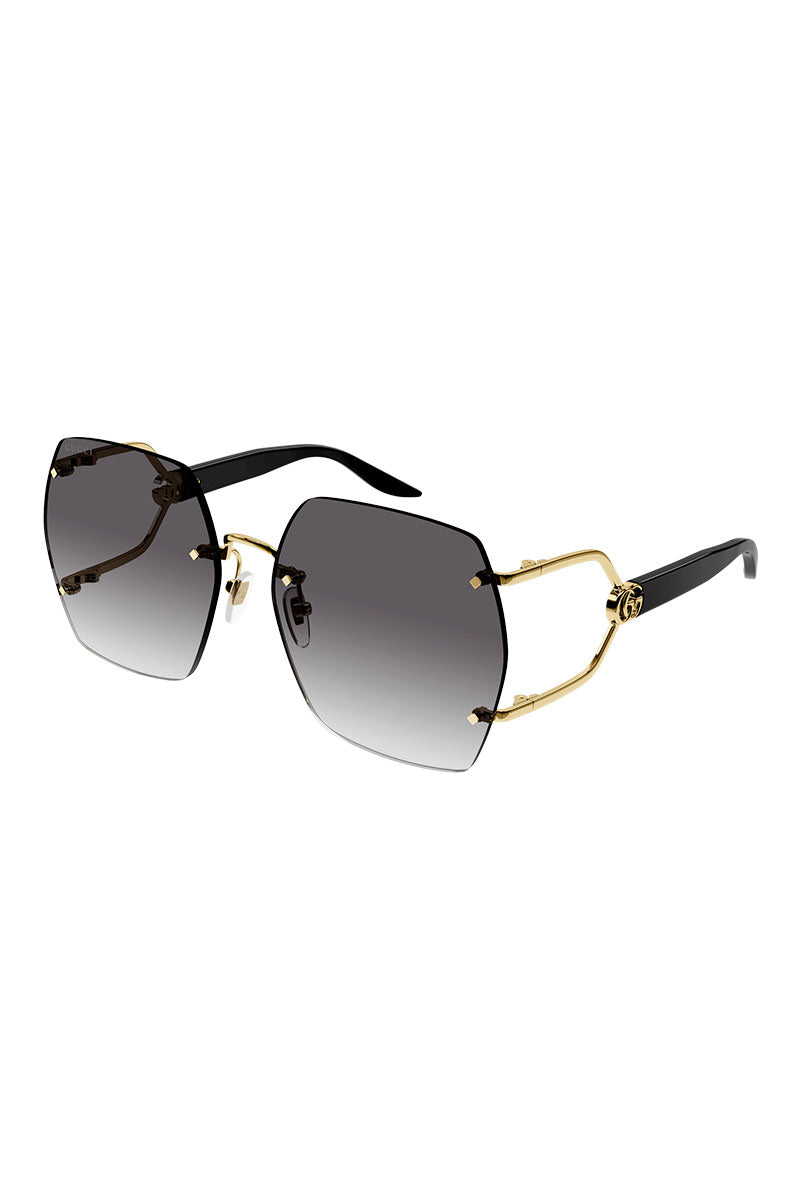 GUCCI FORK TEMPLE SUNGLASSES - GG1562S