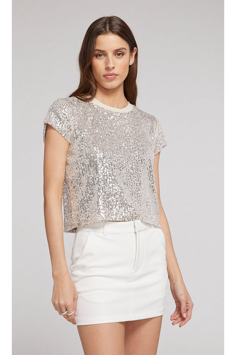 KAI SEQUIN TOP