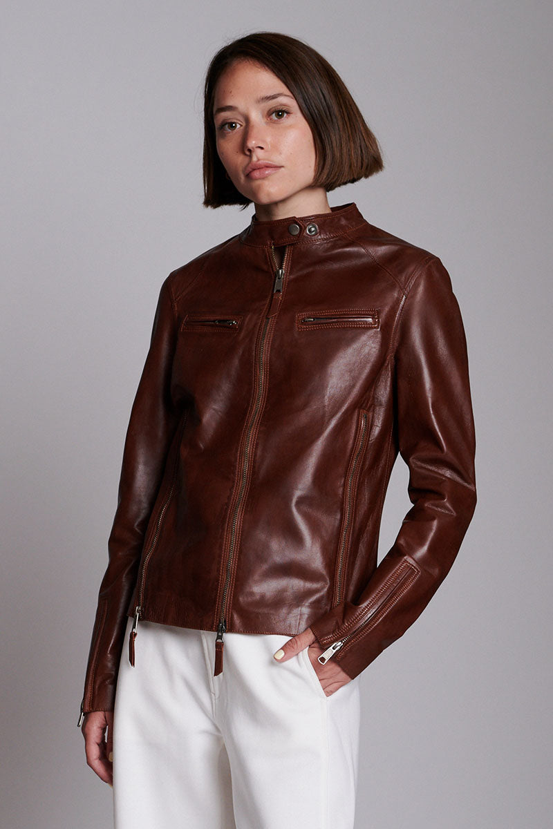 VESPA VINTAGE LEATHER JACKET