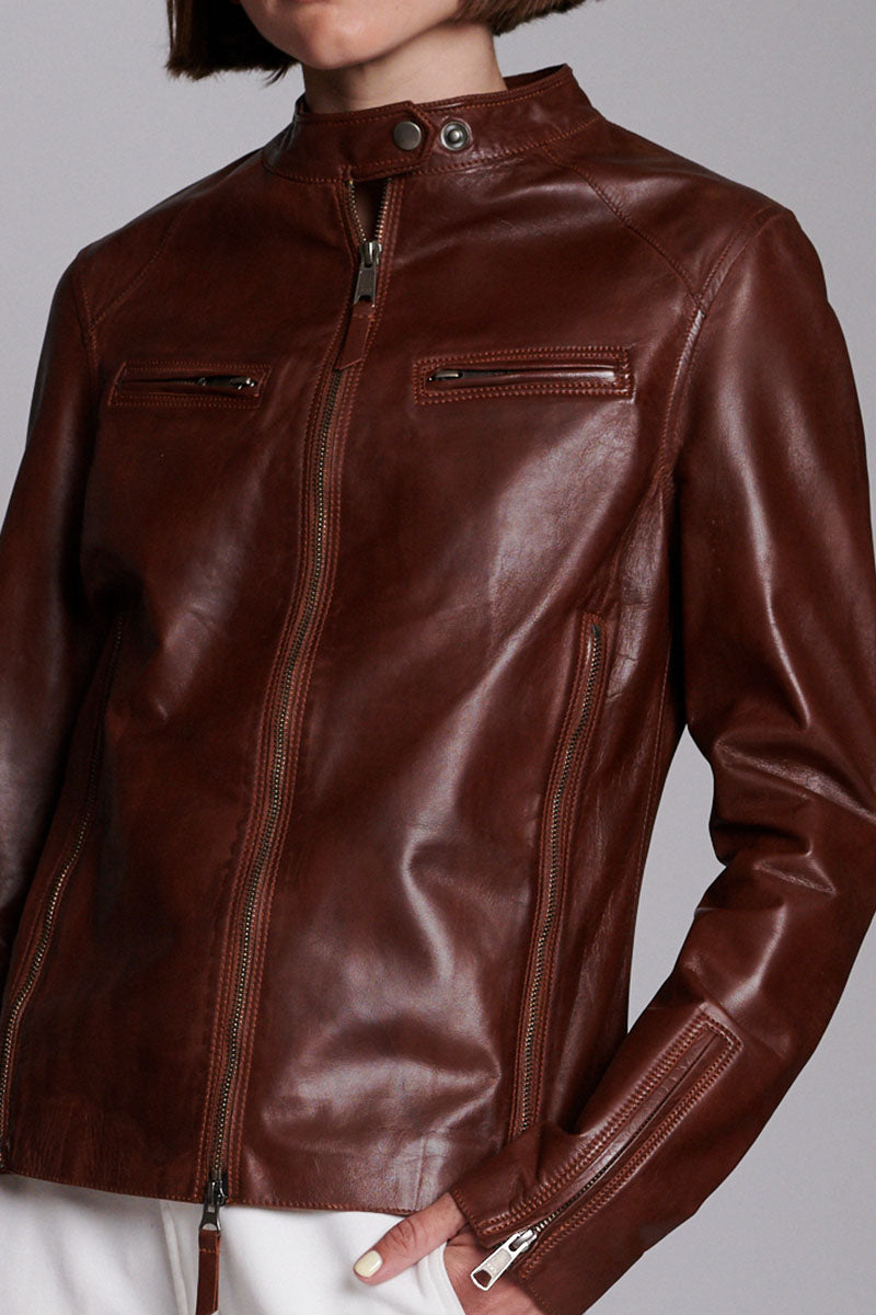 VESPA VINTAGE LEATHER JACKET