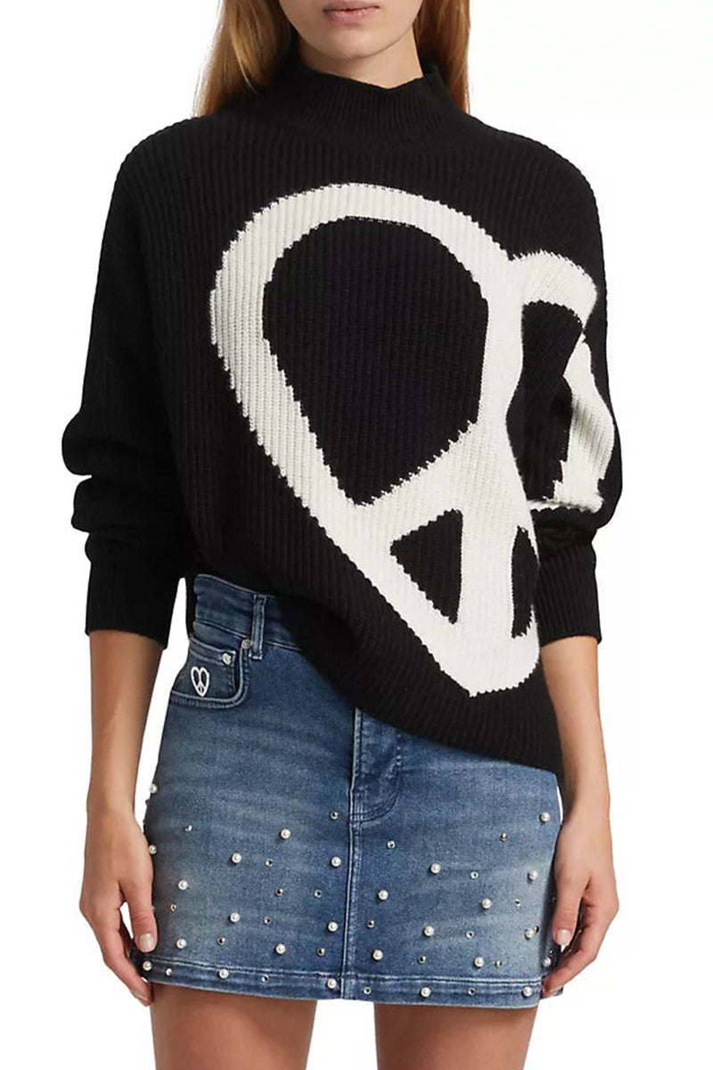 PEACE HEART SWEATER