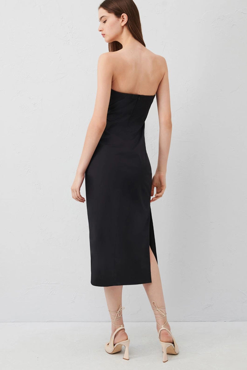 BRIDGE STRAPLESS DRESS