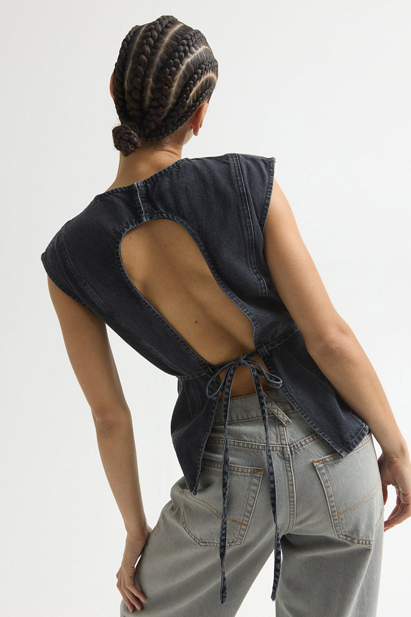 OPEN BACK TOP