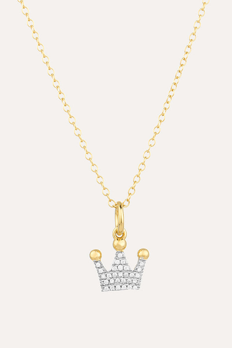 QUEEN OF ALL THINGS PENDANT NECKLACE