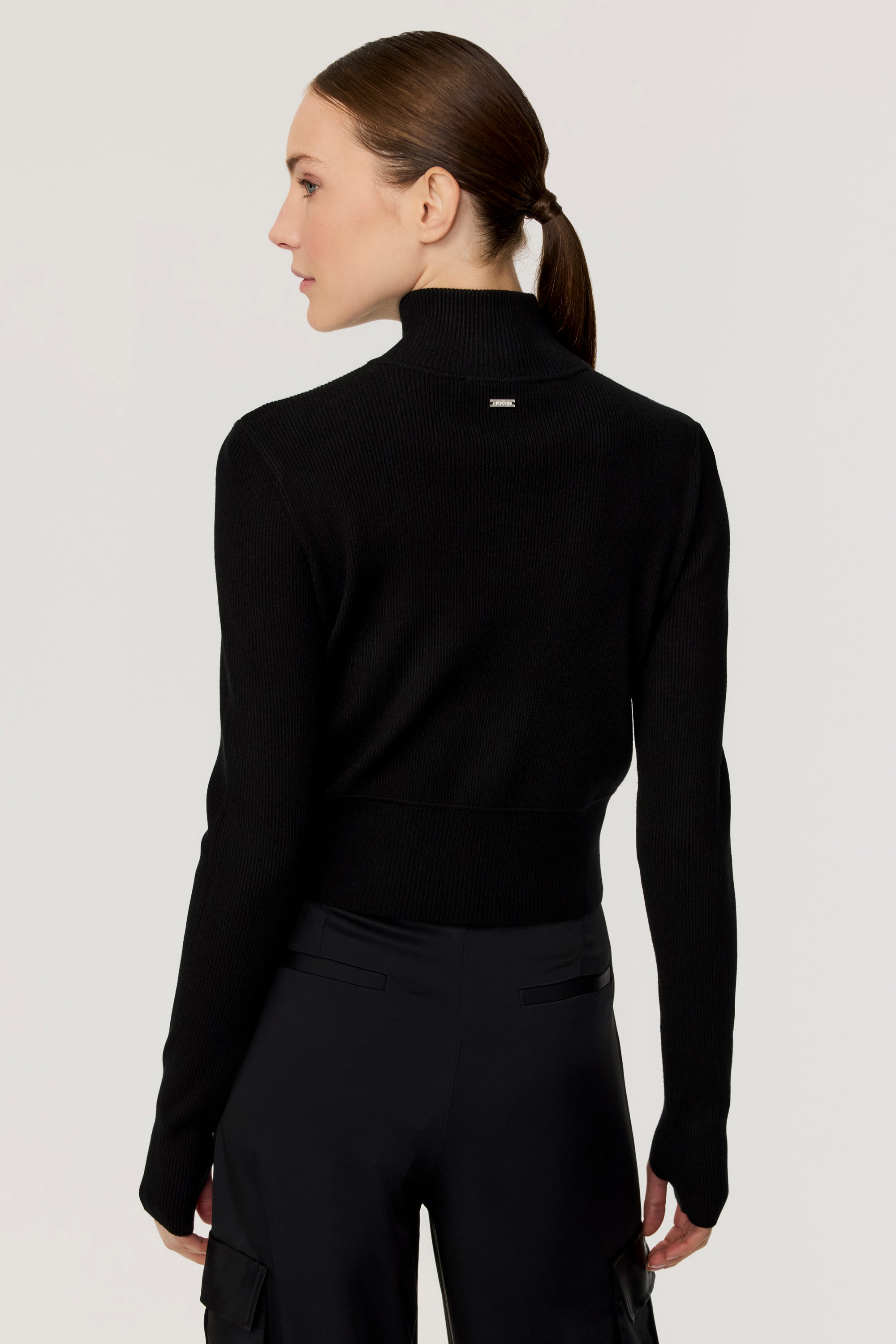 REECE ZIP-FRONT SWEATER