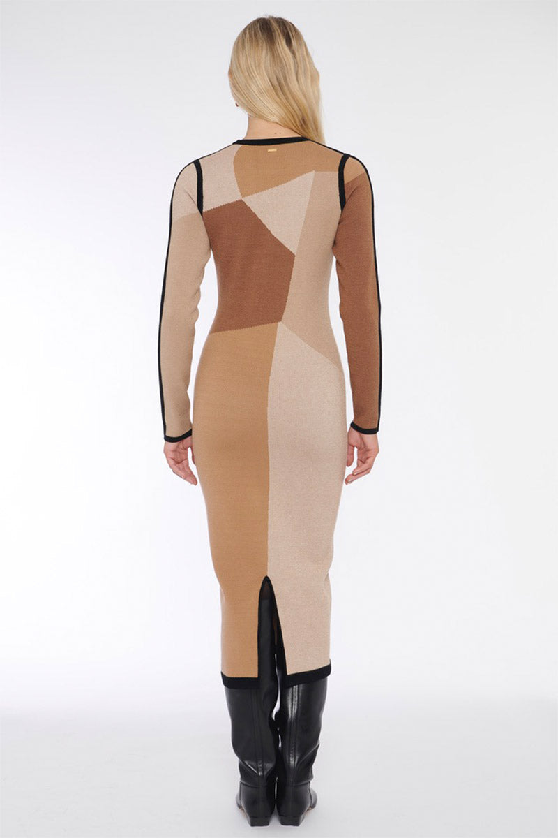 NORA COLORBLOCK DRESS