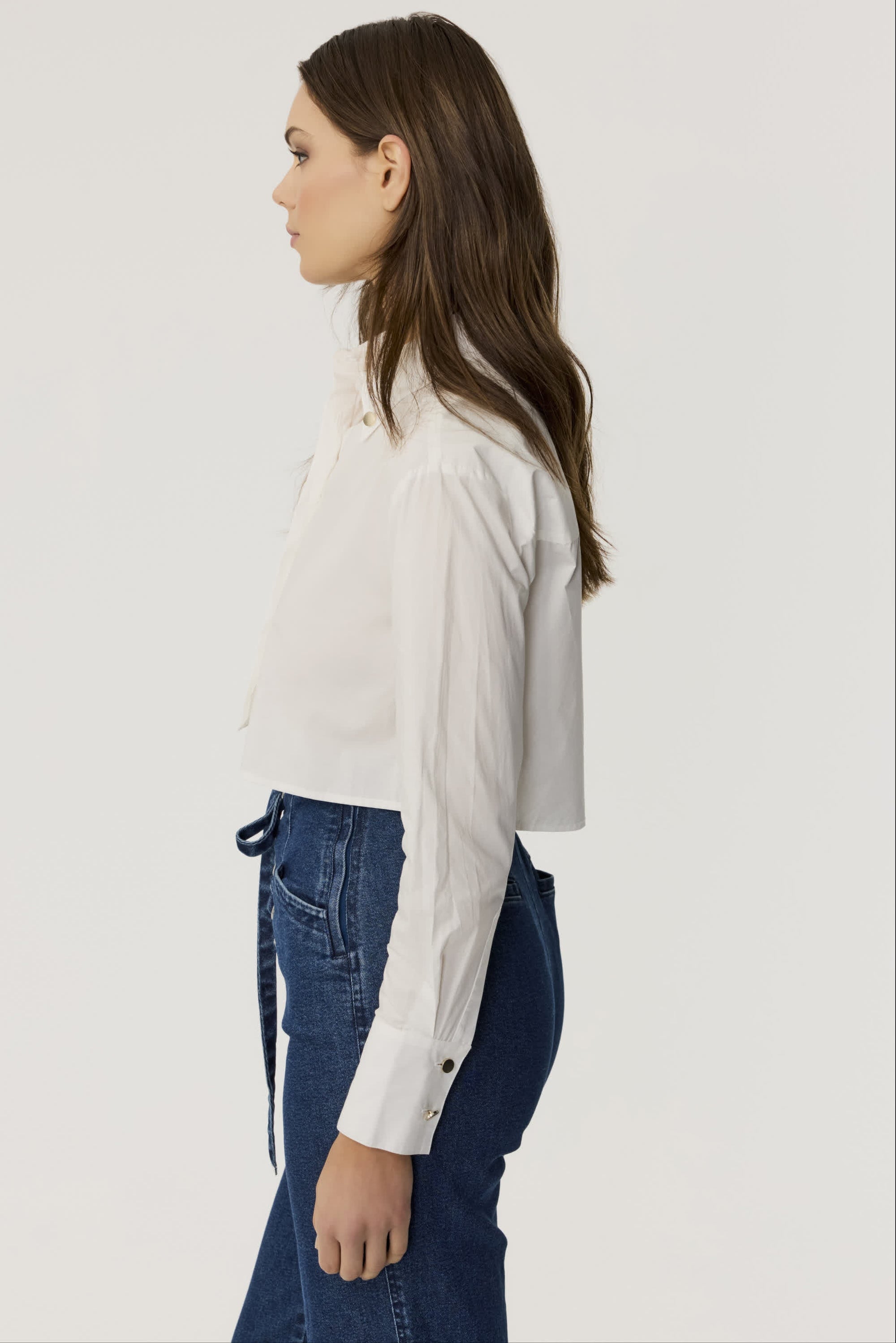 ANNA CROPPED OPEN BACK TOP