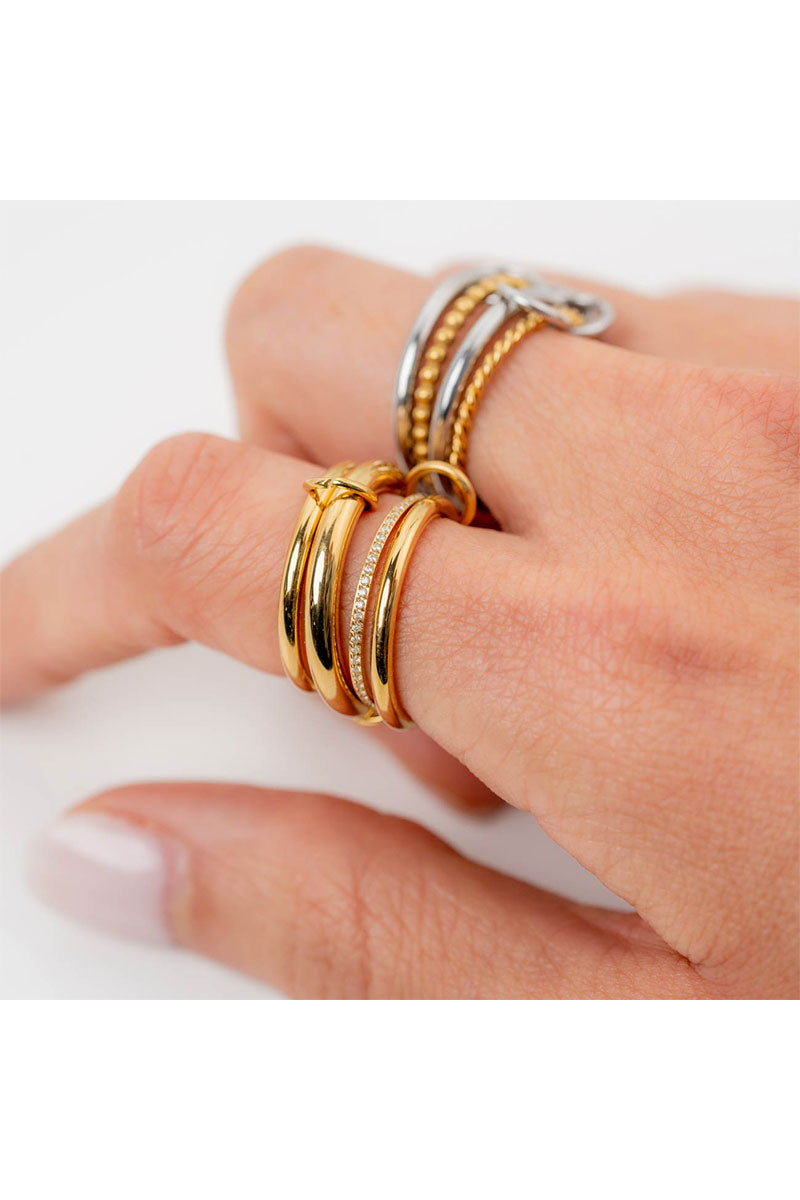 EVERLY STACKED RING