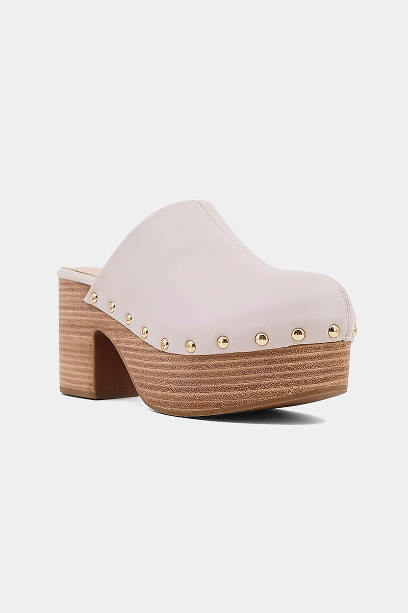 GIGI HEELED MULE