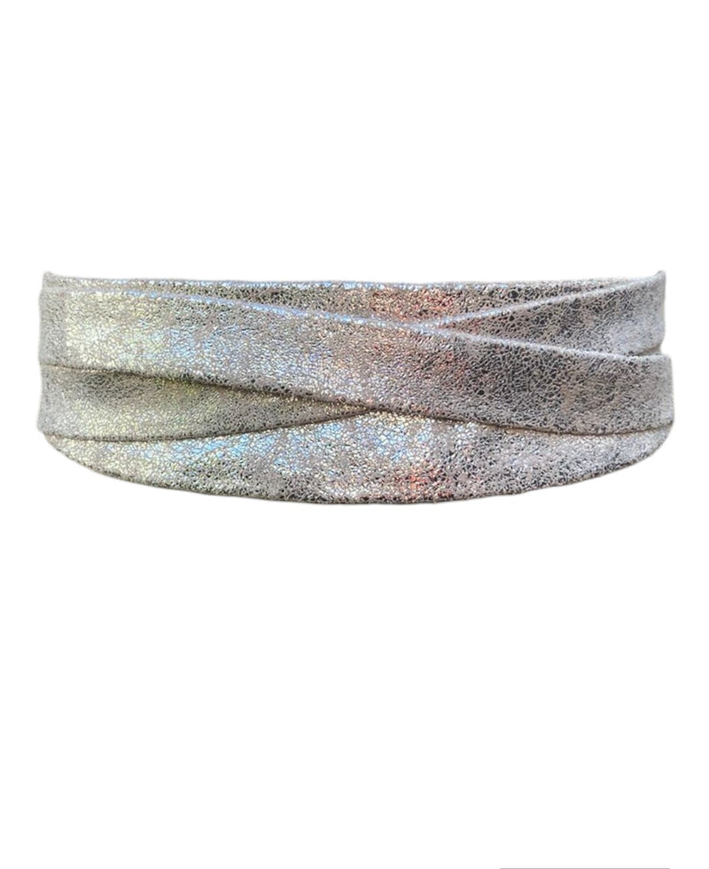 WRAP BELT METALLIC