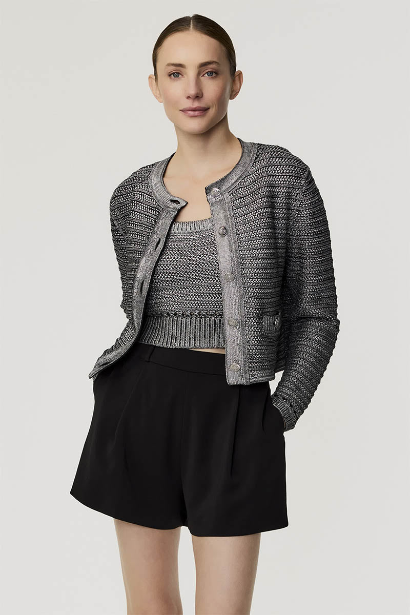 CECILIA TEXTURED KNIT JACKET