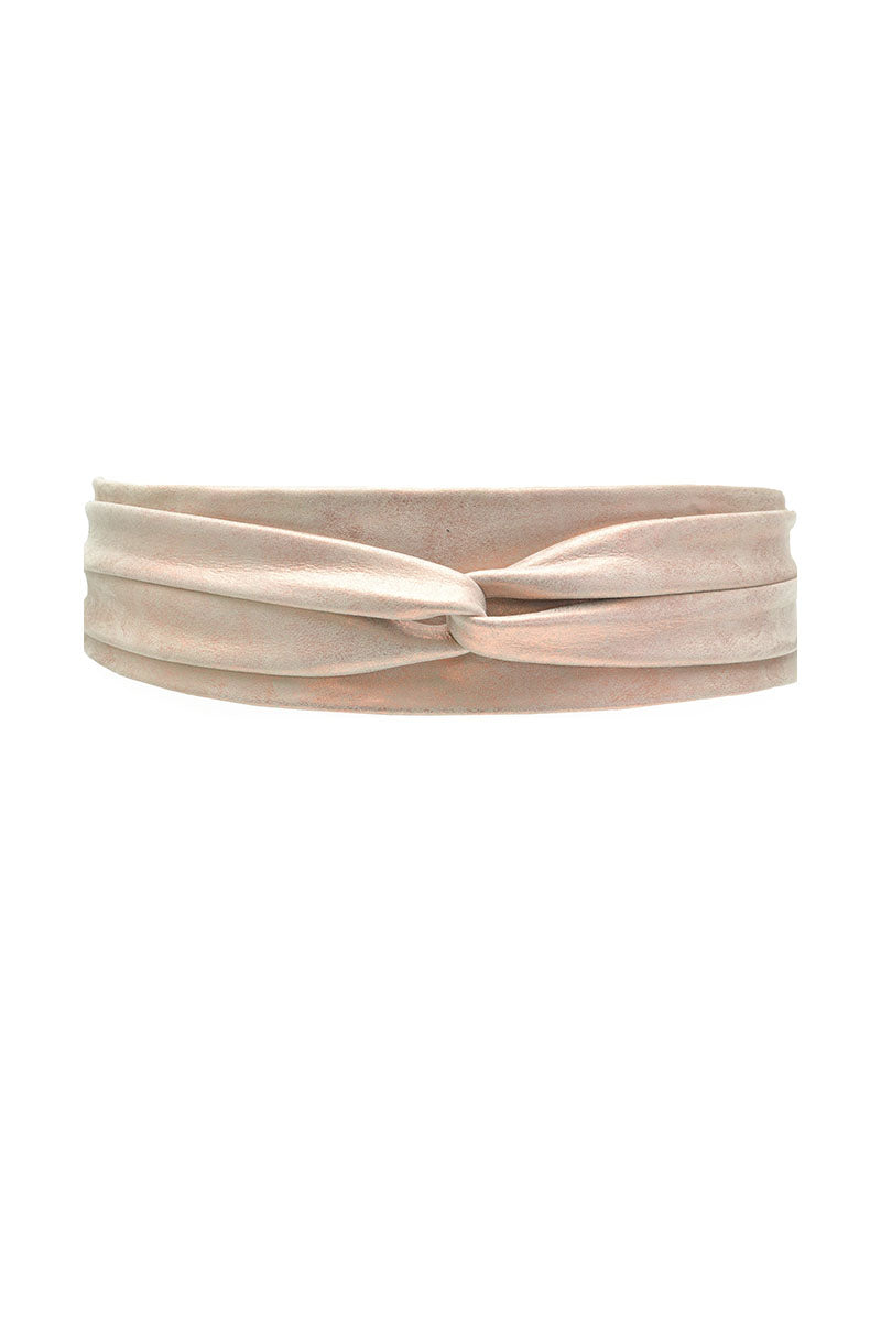 WRAP BELT METALLIC