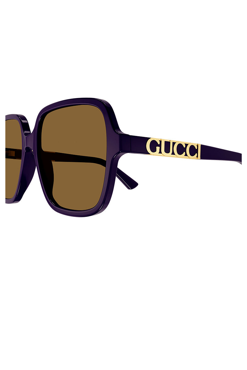 GUCCI SQUARE ACETATE SUNGLASSES - GG1189S