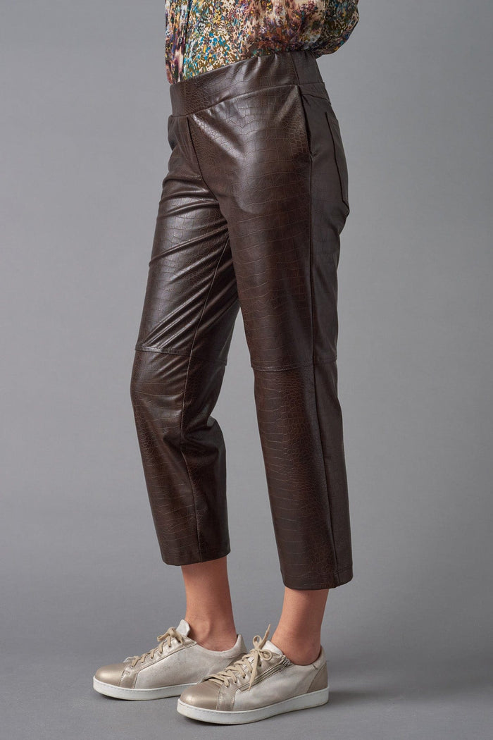 Vegan Croc Leather Pant