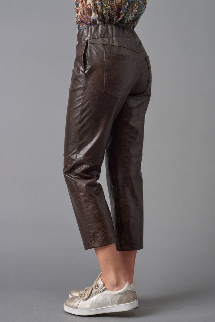 Vegan Croc Leather Pant