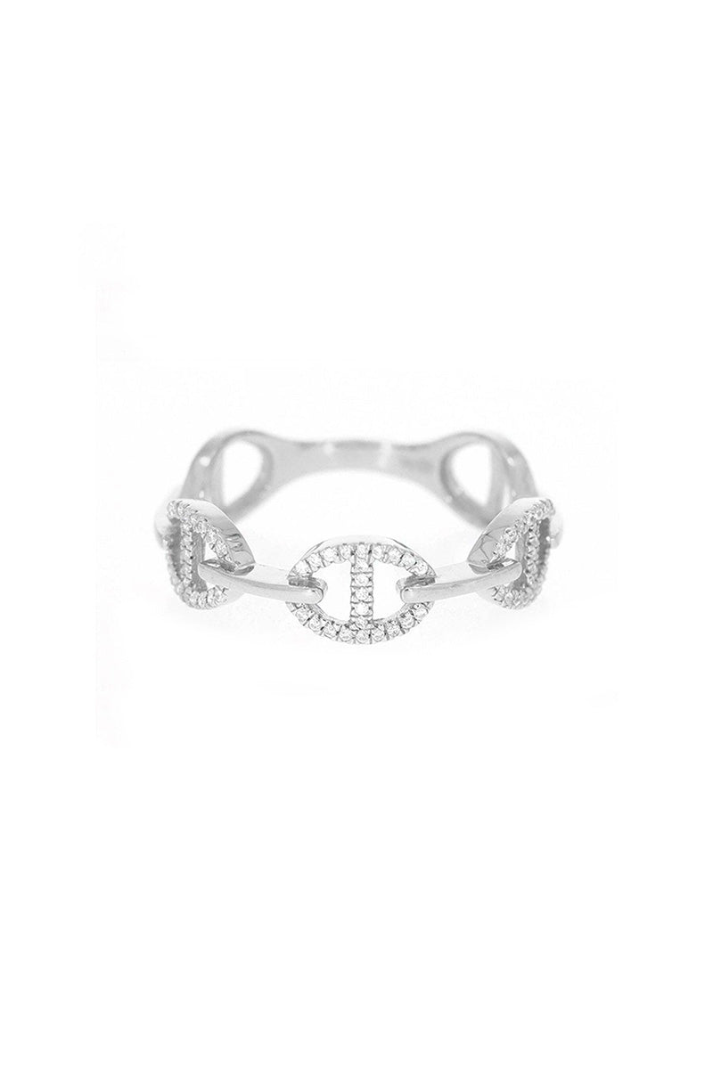 SPLIT OVAL LINK RING